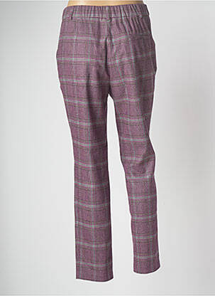 Pantalon chino taille normale taille normale violet BELLA JONES femme