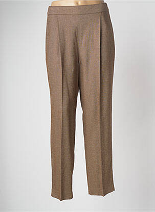 Pantalon chino taille normale taille normale marron BELLEROSE femme