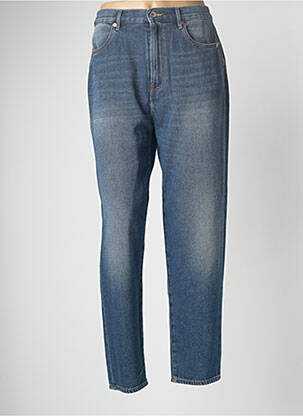 Jean coupe mom poches taille haute bleu BELLEROSE femme