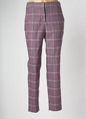 Pantalon chino violet BELLA JONES pour femme seconde vue
