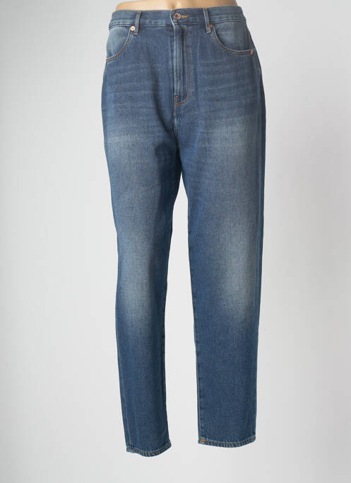 Jean coupe mom poches taille haute bleu BELLEROSE femme