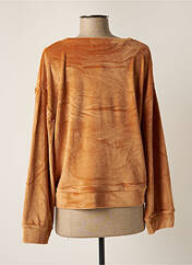 Sweat-shirt marron ZELIA pour femme seconde vue