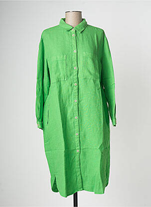 Robe mi-longue vert COUTURIST pour femme