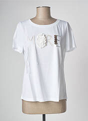 T-shirt blanc MARIA BELLENTANI pour femme seconde vue