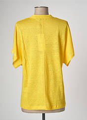 T-shirt jaune MARIA BELLENTANI pour femme seconde vue