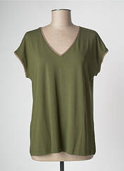 T-shirt vert MARIA BELLENTANI pour femme seconde vue