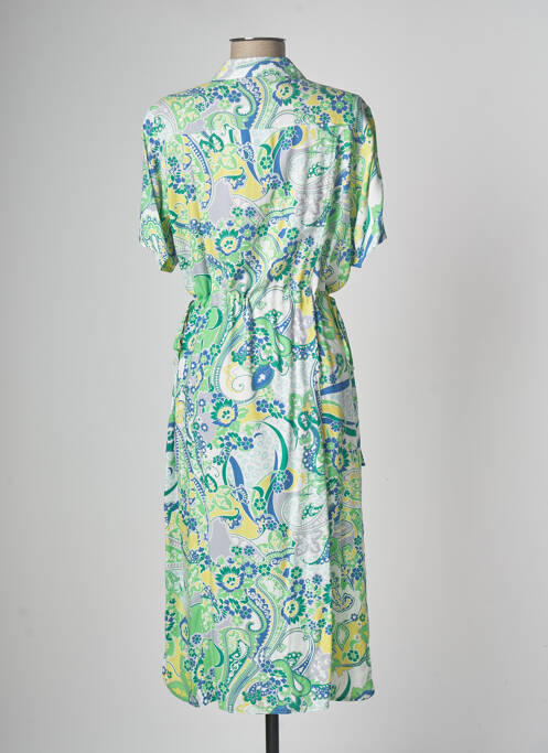 Robe mi-longue vert BARBARA LEBEK pour femme
