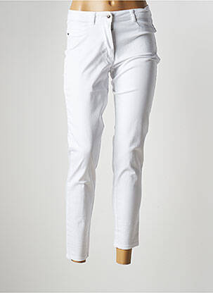 Pantalon 7/8 blanc BARBARA LEBEK pour femme