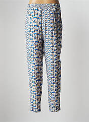 Pantalon droit bleu VIRIATO pour femme seconde vue