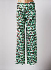 Pantalon large vert MARIA BELLENTANI pour femme seconde vue