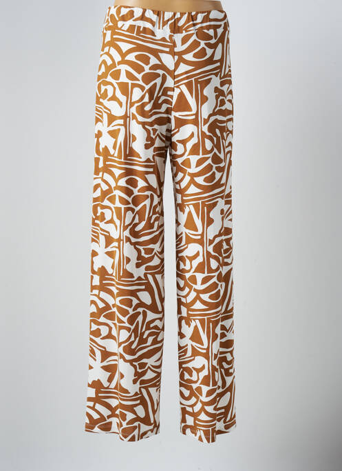 Pantalon large marron MARIA BELLENTANI pour femme