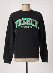 Sweat-shirt noir FRENCH DISORDER pour homme seconde vue