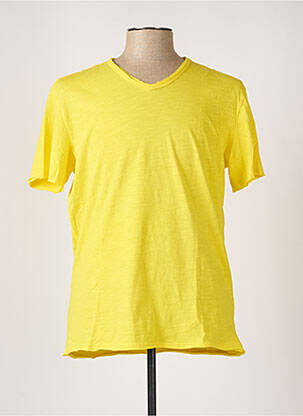 T-shirt jaune TMK JEANS pour homme
