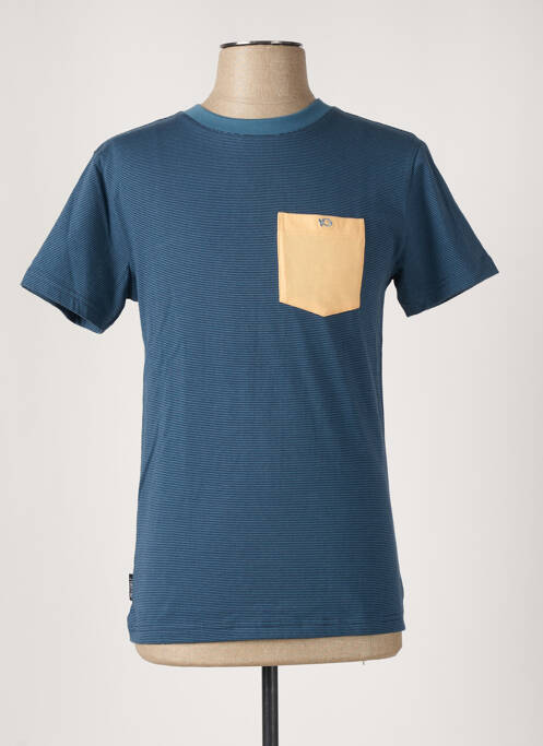 T-shirt bleu BILLYBELT pour homme