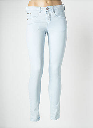 Pantalon slim taille basse taille basse bleu CREAM femme