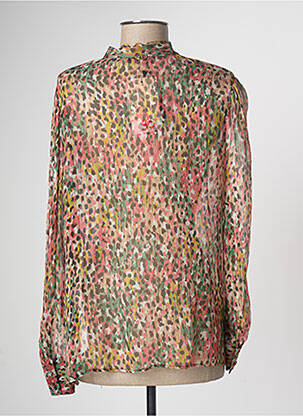 Blouse imprimé fantaisie manches longues rouge TWINSET femme