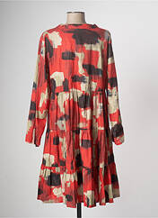 Robe mi-longue rouge DRESS ADDICT pour femme seconde vue