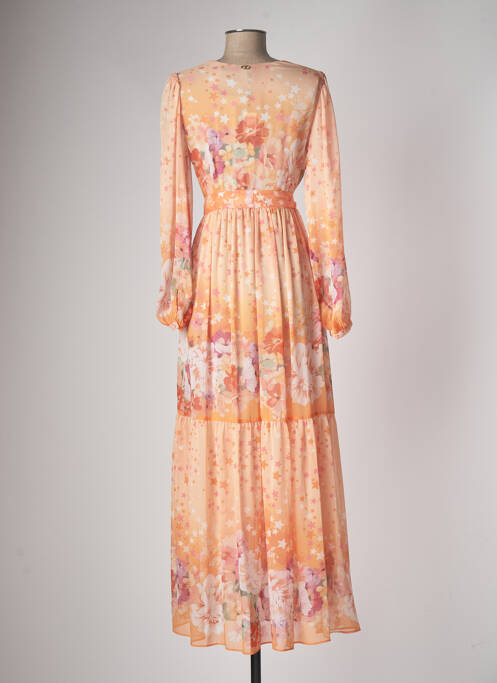 Robe longue orange TWINSET pour femme