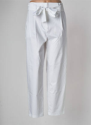 Pantalon 7/8 blanc EMME M pour femme