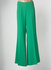 Pantalon flare vert EXALTATION pour femme seconde vue