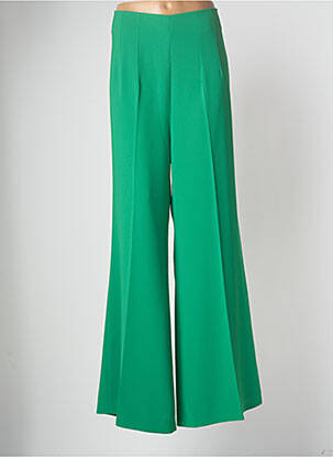 Pantalon flare vert EXALTATION pour femme