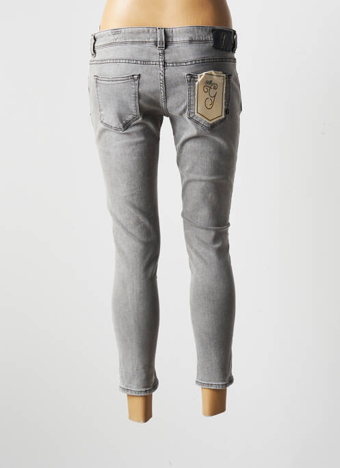Jeans skinny gris MADEMOISELLE GARÇONNE pour femme