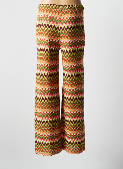 Pantalon large orange NINETTE pour femme