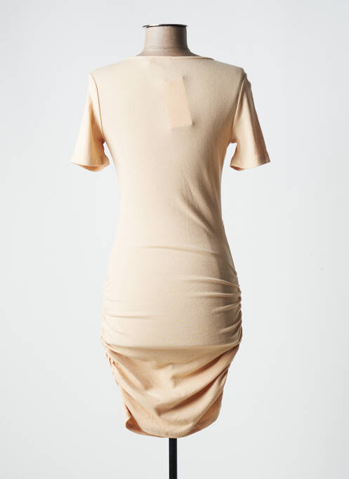 Robe courte beige VERA & LUCY pour femme