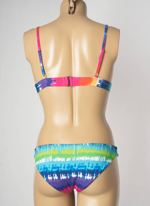 Maillot de bain 2 pièces bleu DAG ADOM pour femme