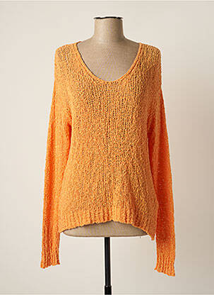 Pull orange B.YOUNG pour femme