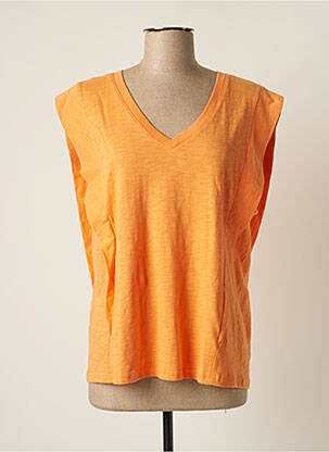 T-shirt orange B.YOUNG pour femme