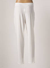 Pantalon droit blanc FILLE A SUIVRE pour femme seconde vue