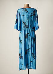 Robe longue bleu KAFFE pour femme seconde vue