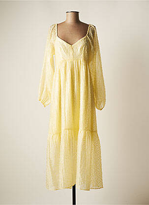 Robe longue jaune IN WEAR pour femme
