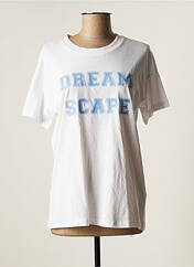 T-shirt blanc KAFFE pour femme seconde vue