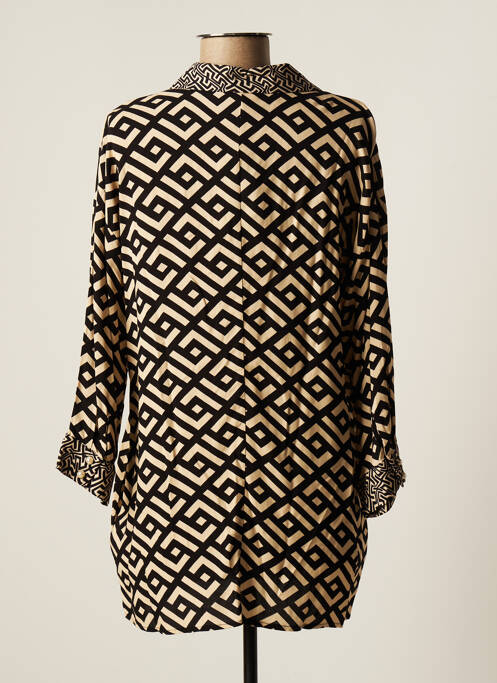 Tunique manches longues beige PULZ JEANS pour femme