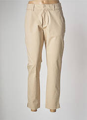 Pantalon chino beige KAFFE pour femme seconde vue