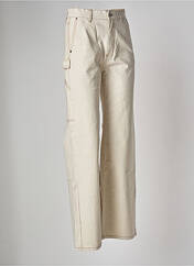Pantalon large beige IN WEAR pour femme seconde vue
