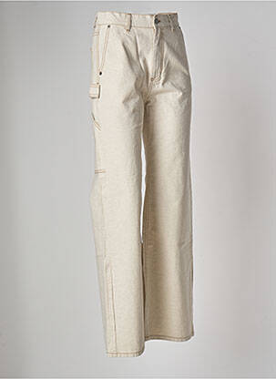 Pantalon large beige IN WEAR pour femme
