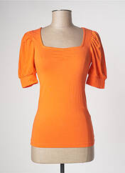 T-shirt orange KAFFE pour femme seconde vue