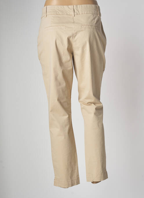 Pantalon chino beige KAFFE pour femme