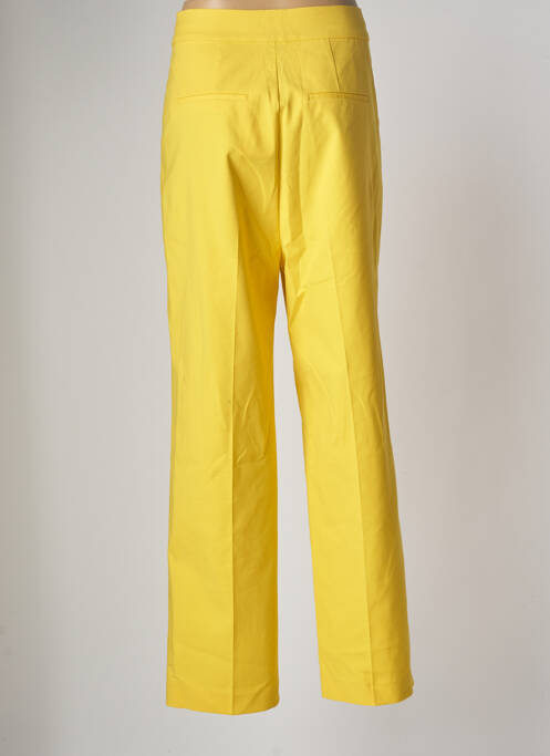 Pantalon droit jaune IN WEAR pour femme