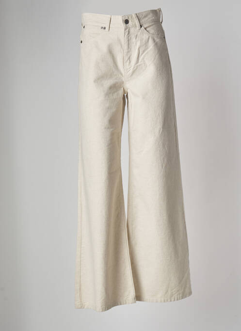 Pantalon flare beige IN WEAR pour femme