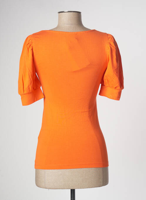 T-shirt orange KAFFE pour femme