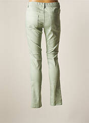 Pantalon slim vert GRIFFON pour femme seconde vue