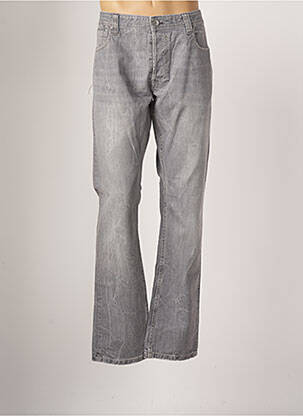 Jeans coupe droite gris TEDDY SMITH pour homme