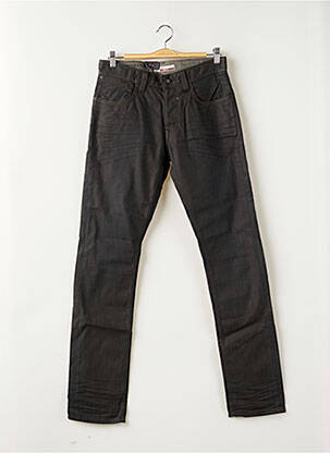 Jeans coupe droite gris TEDDY SMITH pour homme