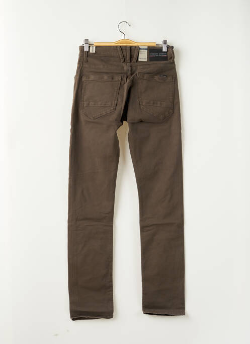 Pantalon slim marron TEDDY SMITH pour homme