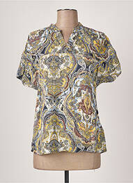 Top manches courtes manches courtes jaune BRANDTEX femme