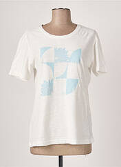 T-shirt blanc BRANDTEX pour femme seconde vue